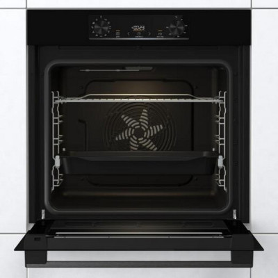 Духова шафа Gorenje електрична, 77л, A+, IconLed, чорна