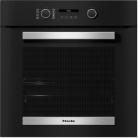 Духова шафа Miele H 2465 B OBSW/EDST-LOOK електрична, 76л, A+, дисплей, конвекція, телескопічні напрямні, чорний