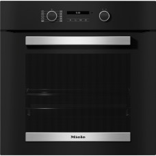 Духова шафа Miele H 2465 B OBSW/EDST-LOOK електрична, 76л, A+, дисплей, конвекція, телескопічні напрямні, чорний