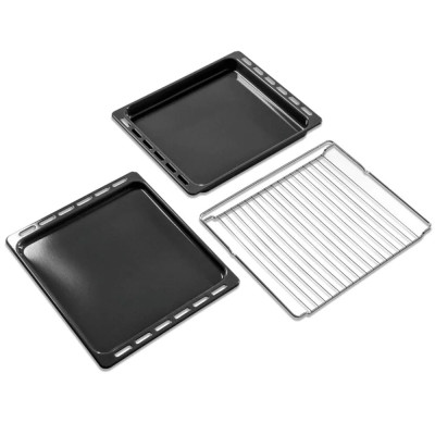 Духова шафа Whirlpool електрична, 73л, A+, дисплей, конвекція, телескопічні напрямні, чорний