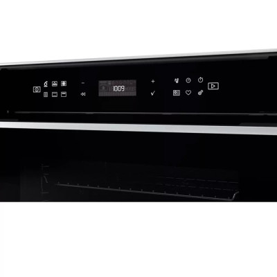 Духова шафа Whirlpool електрична, 73л, A+, дисплей, конвекція, телескопічні напрямні, чорний