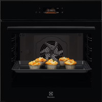 Духовой шкаф Electrolux электрический, 72л, A+, дисплей, конвекция, телескопические направляющие, черный