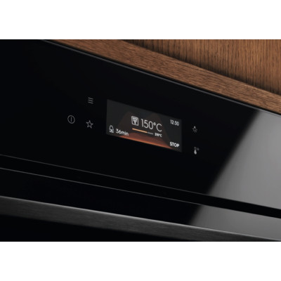 Духовой шкаф Electrolux электрический, 72л, A+, дисплей, конвекция, телескопические направляющие, черный