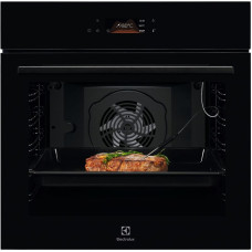 Духовой шкаф Electrolux электрический, 72л, A+, дисплей, конвекция, телескопические направляющие, черный