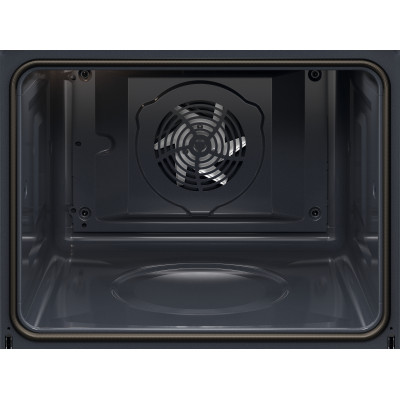 Духовой шкаф Electrolux электрический, 72л, A++, дисплей, конвекция, пиролиз, телескопические направляющие, черный