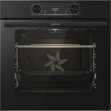 Духова шафа Gorenje електрична, 77л, A+, дисплей, IconLed, піроліз, готовий. на різних рівнях, чорний
