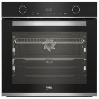 Духовой шкаф Beko электрический, 72л, A+, дисплей, конвекция, пара, 2 блюда, телескопические направляющие