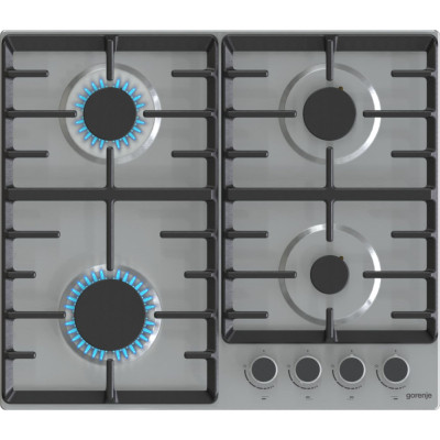 Комплект Gorenje (духовка електрична BO6737E02XK+варильна поверхня газова G642ABX), 743550, нерж.