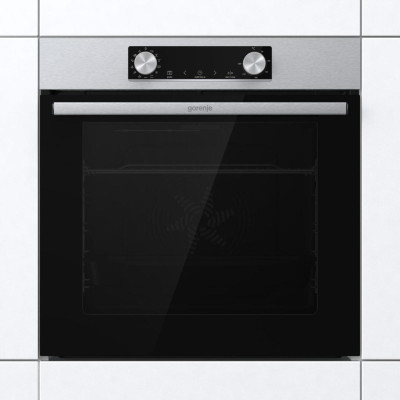 Комплект Gorenje (духовка електрична BO6737E02XK+варильна поверхня газова G642ABX), 743550, нерж.