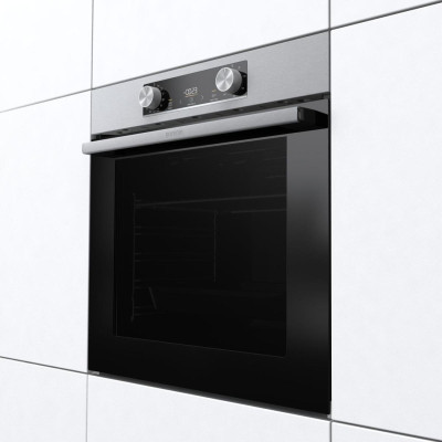 Комплект Gorenje (духовка електрична BO6737E02XK+варильна поверхня газова G642ABX), 743550, нерж.