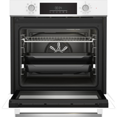 Духовой шкаф Beko электрический, 72л, A, дисплей, конвекция, телескоп, белый