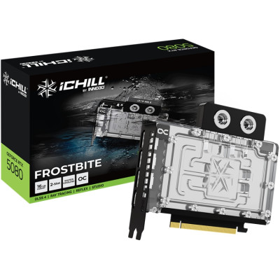 GeForce RTX5080 Inno3D ICHILL FROSTBITE, 16GB GDDR7, 256bit, PCI Express 5.0