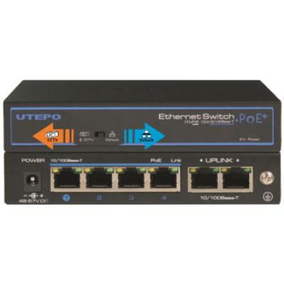 UTP3-SW04-TP60 4-портовый POE коммутатор