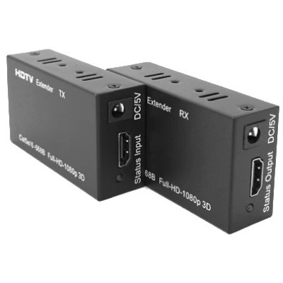 HDMI по UTP кабелю з управлінням до 60м Одноканальний активний подовжувач