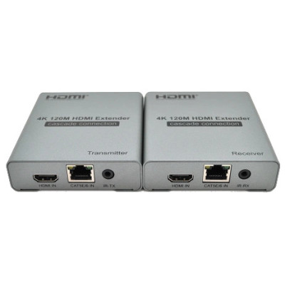 HDMI по UTP кабелю з управлінням до 120м Одноканальний активний подовжувач