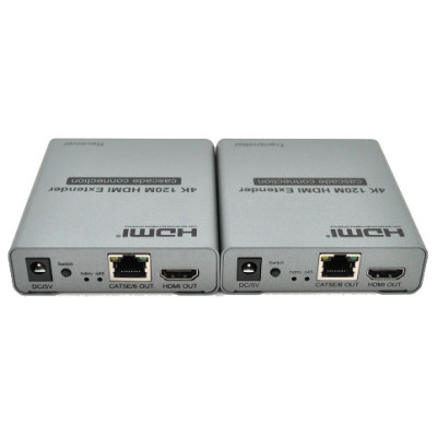 HDMI по UTP кабелю з управлінням до 120м Одноканальний активний подовжувач