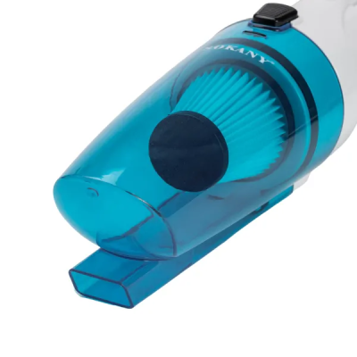 Пылесос вертикальный ручной для дома 900 Вт циклонный для сухой уборки 1.2 л Голубой SK-13013