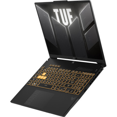 Ноутбук ASUS TUF Gaming F16 FX607VU-RL017 16" FHD IPS, Intel 5 210H, 16GB, F512GB, NVD4050-6, NoOS, Серый