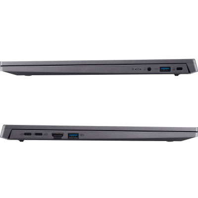 Ноутбук Acer Aspire Go AG17-31P 17.3" IPS FHD, Intel 3-N355, 16GB, F1TB, UMA, Lin, серый