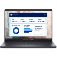 Ноутбук Dell Pro 13 Premium 13.3" QHD+ Touch, Intel U7 268V, 32GB, F512GB, UMA, Win11P, чорний