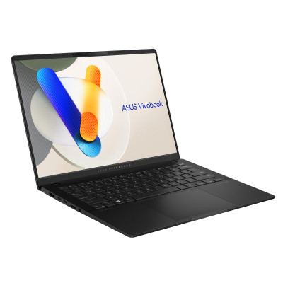Ноутбук ASUS Vivobook S 14 S5406SA-QD100 14" WUXGA OLED, Intel Ultra 7 256V, 16GB, F1TB, UMA, NoOS, Черный
