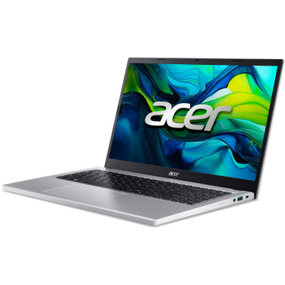 Ноутбук Acer Aspire Go AG15-32P 15.6" FHD IPS, Intel 3-N355, 8GB, F512GB, UMA, Lin, сріблястий