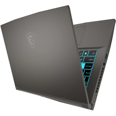 Ноутбук MSI Thin B12VE 15.6 FHD, Intel i7-12650H, 16GB, F1TB, NVD4050-6, DOS, черный