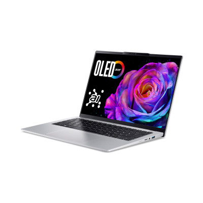 Ноутбук Acer Swift Go 14 SFG14-74 14" WUXGA OLED, Intel U5-225H, 16GB, F512GB, UMA, Win11, серебристый