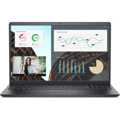 Ноутбук Dell Vostro 3530 15.6" FHD AG, Intel i7-1355U, 16GB, F512GB, UMA, Lin, черный