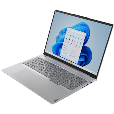 Ноутбук Lenovo ThinkBook 16-G6 16" WUXGA IPS AG, AMD R5-7430U, 16GB, F512GB, UMA, DOS, сірий