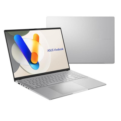 Ноутбук ASUS Vivobook S 16 M5606KA-RI010 16" 3K OLED, AMD AI 7350, 16GB, F1TB, UMA, NoOS, Серебристый