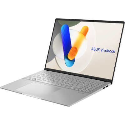 Ноутбук ASUS Vivobook S 16 M5606KA-RI010 16" 3K OLED, AMD AI 7350, 16GB, F1TB, UMA, NoOS, Серебристый