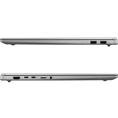 Ноутбук ASUS Vivobook S 16 M5606KA-RI010 16" 3K OLED, AMD AI 7350, 16GB, F1TB, UMA, NoOS, Серебристый
