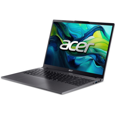 Ноутбук Acer Aspire Go AG15-51P 15.3" WUXGA IPS, Intel i5-1235U, 8GB, F512GB, UMA, Lin, серый