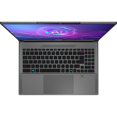 Ноутбук MSI Creator A16 AI+ A3XVGG 16 UHD, Ryzen AI 9 HX 370, 32GB, F2TB, NVD4070-8, W11P, сірий