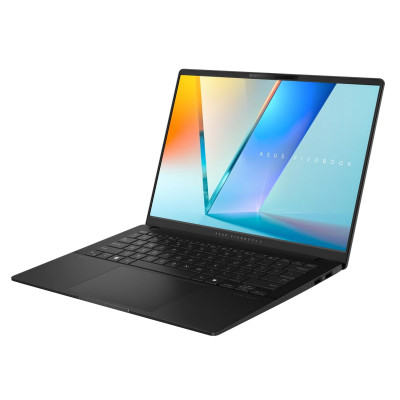 Ноутбук ASUS Vivobook S 14 M5406KA-QD072 14" WUXGA OLED, AMD AI 7350, 24GB, F1TB, UMA, NoOS, Черный