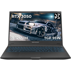 Ноутбук Dream Machines RG3050-15 15.6FHD IPS, Intel i5-12450H, 32GB, F512GB, NVD3050-4, DOS, черный