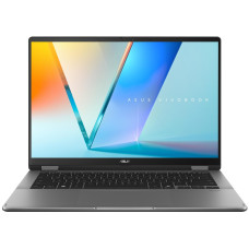 Ноутбук ASUS Vivobook Flip 14 TP3407SA-QL011W 14&quot; WUXGA OLED, Intel Ultra 5 226V, 16GB, F512GB, UMA, Win11, Сірий