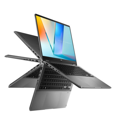 Ноутбук ASUS Vivobook Flip 14 TP3407SA-QL011W 14" WUXGA OLED, Intel Ultra 5 226V, 16GB, F512GB, UMA, Win11, Серый