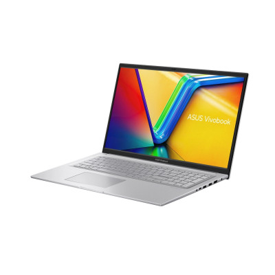 Ноутбук ASUS Vivobook 17 X1704VA-AU210 17.3" FHD IPS, Intel i3-1315U, 8GB, F512GB, UMA, NoOS, Серебристый