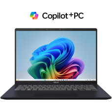 Ноутбук ASUS Vivobook 14 X1407QA-LY034W 14&quot; WUXGA IPS, Snapdragon X1 26 100, 16GB, F512GB, UMA, Win11, Блакитний