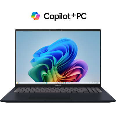 Ноутбук ASUS Vivobook 16 X1607QA-MB046W 16" WUXGA IPS, Snapdragon X X1 26100, 16GB, F512GB, UMA, Win11, Голубой