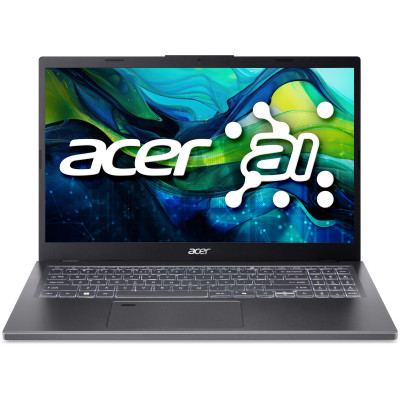 Ноутбук Acer Aspire 15 A15-61M 15.6" IPS FHD, AMD R5-8640HS, 16GB, F512GB, UMA, Lin, серый