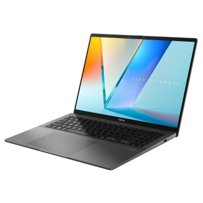 Ноутбук ASUS Vivobook S 16 S3607QA-PL006W 16" 2.5K IPS, Snapdragon X1 26100, 16GB, F1TB, UMA, Win11, Серый
