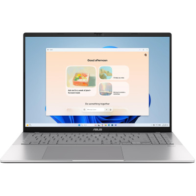 Ноутбук ASUS Vivobook S 16 S3607CA-RP008 16" WUXGA IPS, Intel Ultra 7 255H, 16GB, F1TB, UMA, NoOS, Сріблястий