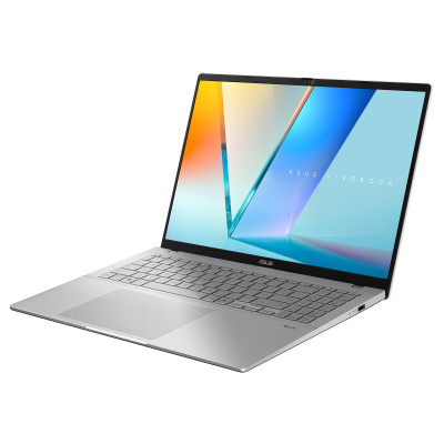 Ноутбук ASUS Vivobook S 16 S3607CA-RP008 16" WUXGA IPS, Intel Ultra 7 255H, 16GB, F1TB, UMA, NoOS, Сріблястий