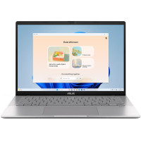 Ноутбук ASUS Vivobook S 14 S3407CA-LY009 14" WUXGA IPS, Intel Ultra 7 255H, 16GB, F1TB, UMA, NoOS, Сірий