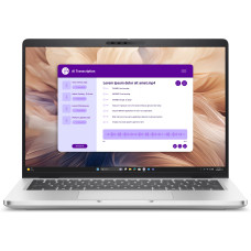 Ноутбук Dell Pro 14 Plus 14&quot; FHD+ AG, Intel U5-235U, 32GB, F512GB, UMA, Win11P, сріблястий