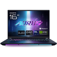 Ноутбук AORUS MASTER 16 BZH 16&quot; 240Hz QHD OLED, INTEL ARL HX Ultra9, 32GB, F2TB, NVD5090-24, W11P, чорний