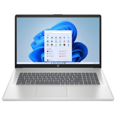 Ноутбук HP 17-cn3001ru 17.3&quot; FHD IPS AG, Intel i5-1334U, 16GB, F1024GB, UMA, DOS, серебристый